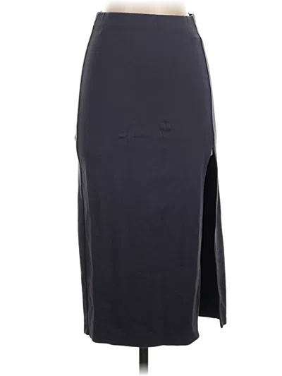 Pre-owned Babaton Casual Skirt In Black
