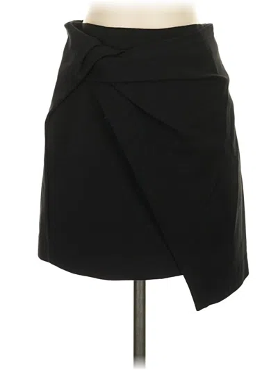 Pre-owned Babaton Casual Skirt In Black