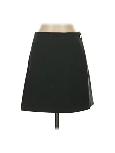 Pre-owned Babaton Casual Skirt In Black