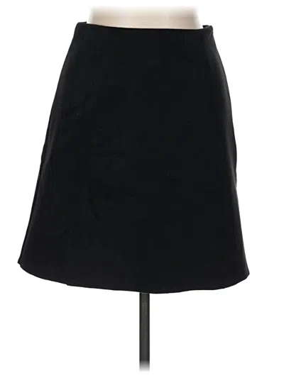 Pre-owned Babaton Casual Skirt In Black