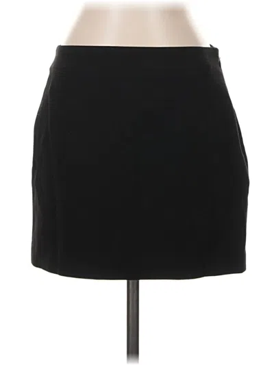 Pre-owned Babaton Casual Skirt In Black