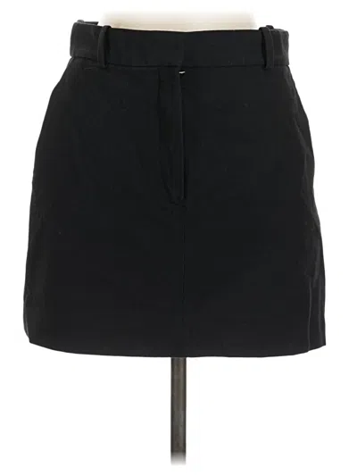 Pre-owned Babaton Casual Skirt In Black