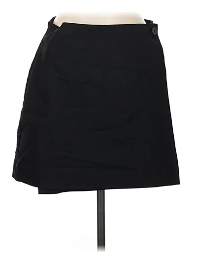 Pre-owned Babaton Casual Skirt In Black