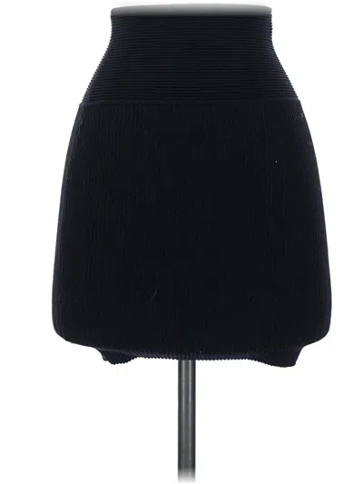 Pre-owned Babaton Casual Skirt In Black