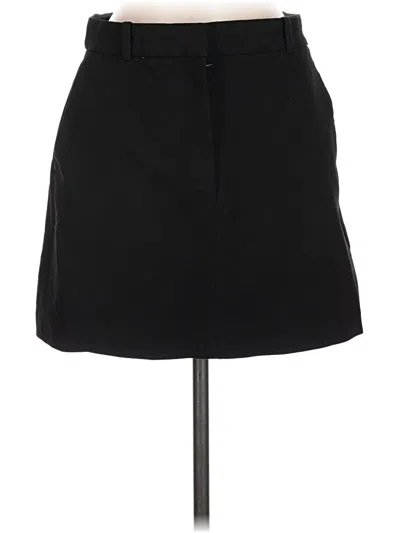Pre-owned Babaton Casual Skirt In Black