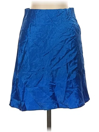 Pre-owned Babaton Casual Skirt In Blue