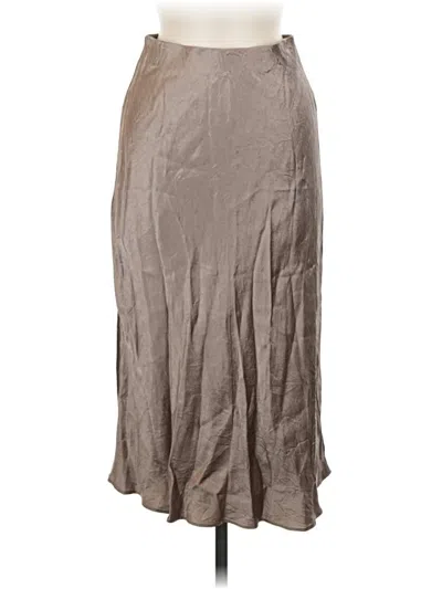 Pre-owned Babaton Casual Skirt In Brown