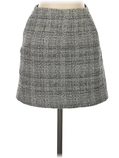 Pre-owned Babaton Casual Skirt In Gray