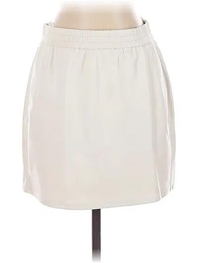 Pre-owned Babaton Casual Skirt In Ivory