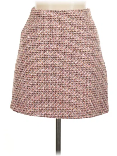 Pre-owned Babaton Casual Skirt In Pink