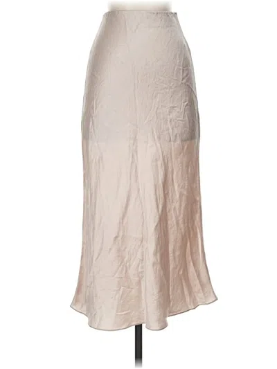 Pre-owned Babaton Casual Skirt In Tan