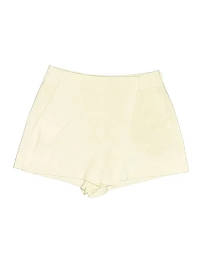 Pre-owned Babaton Casual Skirt In White