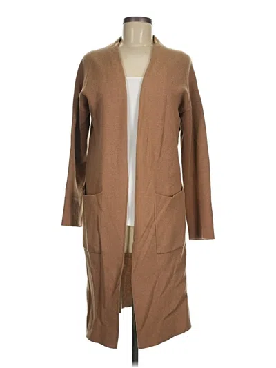 Pre-owned Babaton Coat In Brown