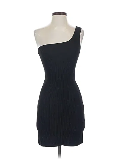 Pre-owned Babaton Cocktail Dress In Black