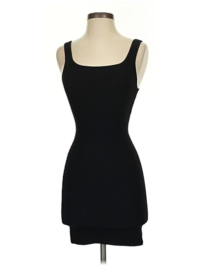 Pre-owned Babaton Cocktail Dress In Black