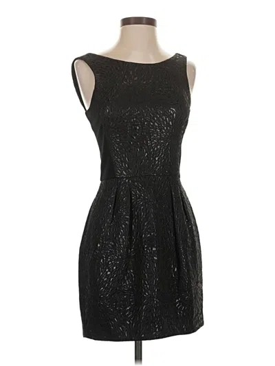 Pre-owned Babaton Cocktail Dress In Black