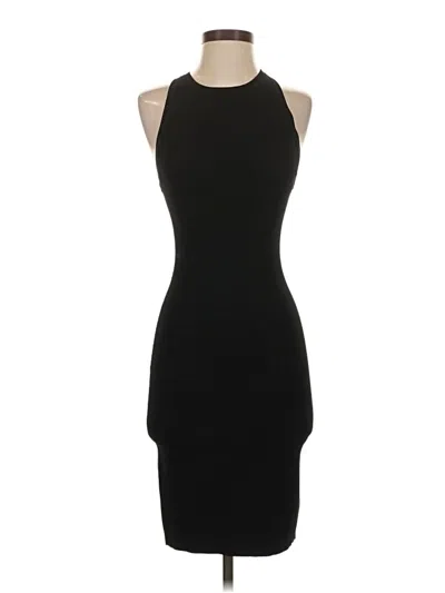 Pre-owned Babaton Cocktail Dress In Black