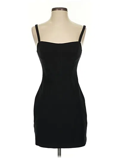 Pre-owned Babaton Cocktail Dress In Black