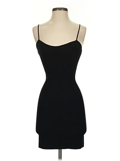 Pre-owned Babaton Cocktail Dress In Black