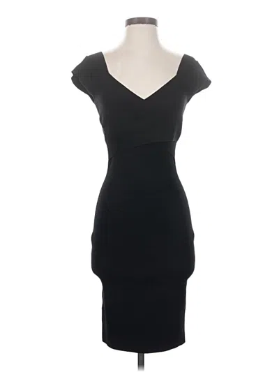Pre-owned Babaton Cocktail Dress In Black
