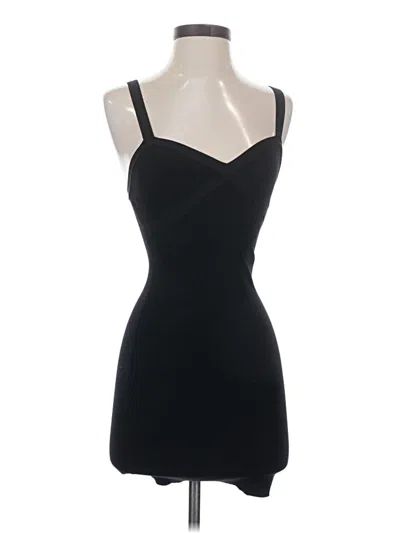 Pre-owned Babaton Cocktail Dress In Black
