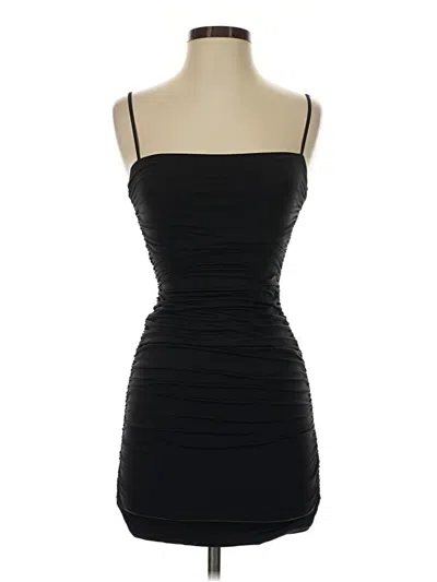 Pre-owned Babaton Cocktail Dress In Black