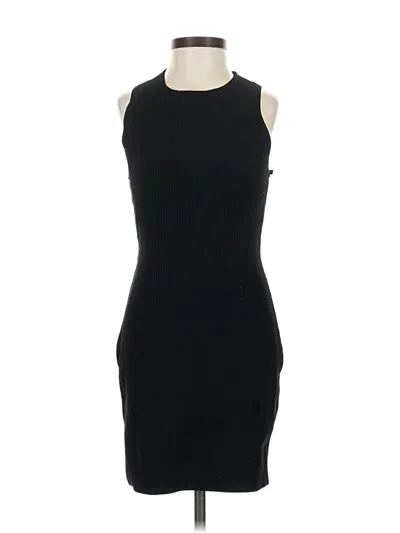Pre-owned Babaton Cocktail Dress In Black