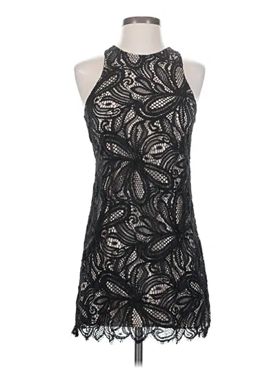 Pre-owned Babaton Cocktail Dress In Black