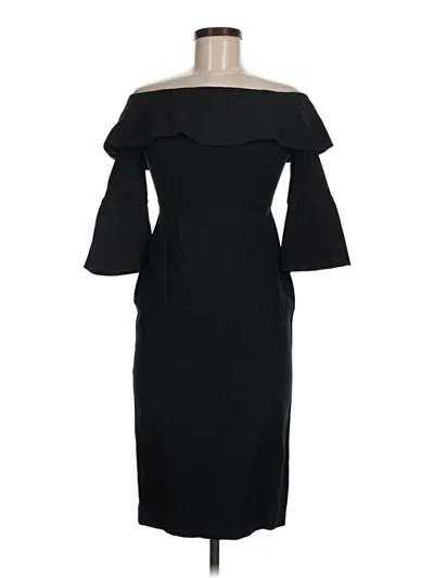 Pre-owned Babaton Cocktail Dress In Black