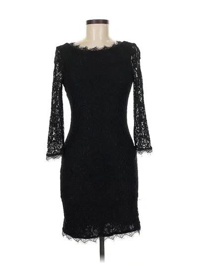Pre-owned Babaton Cocktail Dress In Black