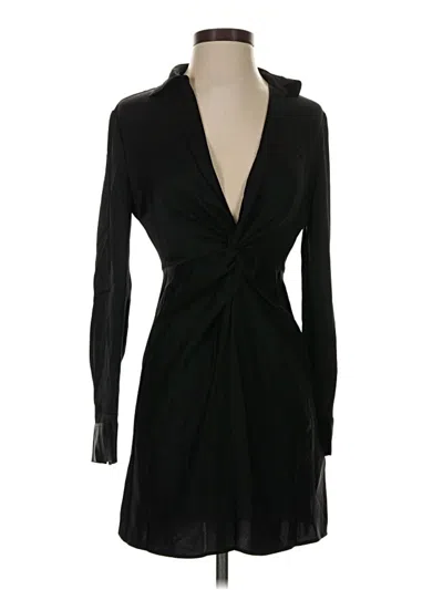 Pre-owned Babaton Cocktail Dress In Black