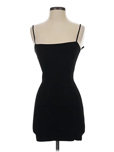 Pre-owned Babaton Cocktail Dress In Black