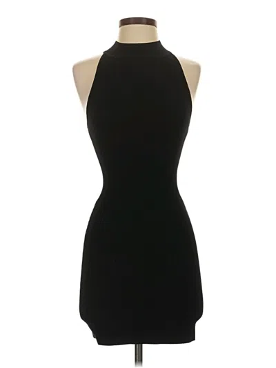 Pre-owned Babaton Cocktail Dress In Black