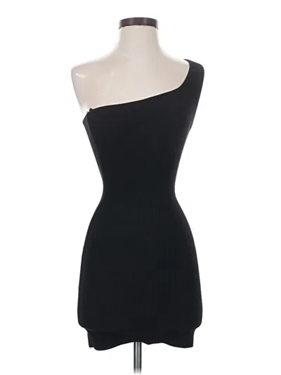 Pre-owned Babaton Cocktail Dress In Black