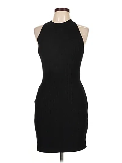 Pre-owned Babaton Cocktail Dress In Black
