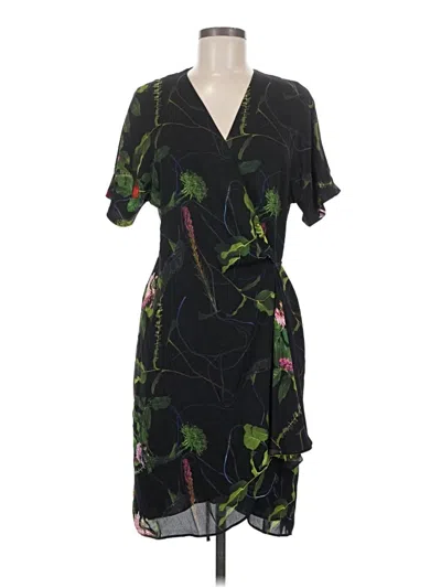 Pre-owned Babaton Cocktail Dress In Black