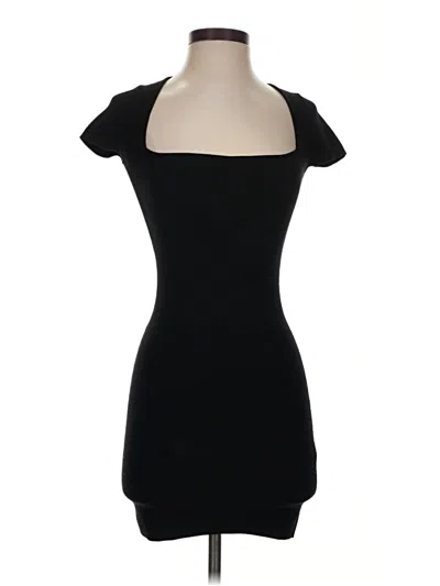Pre-owned Babaton Cocktail Dress In Black