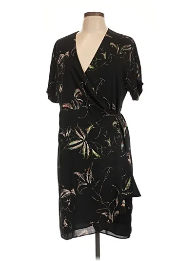 Pre-owned Babaton Cocktail Dress In Black
