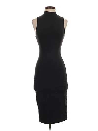 Pre-owned Babaton Cocktail Dress In Black