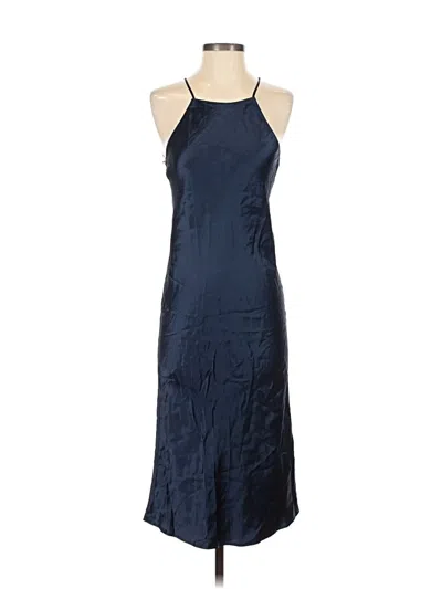 Pre-owned Babaton Cocktail Dress In Blue