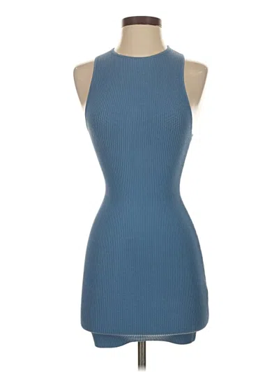 Pre-owned Babaton Cocktail Dress In Blue