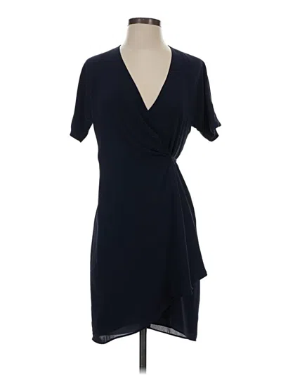 Pre-owned Babaton Cocktail Dress In Blue