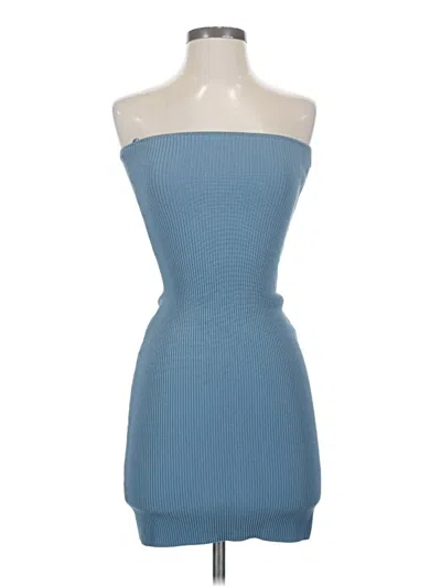 Pre-owned Babaton Cocktail Dress In Blue