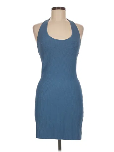 Pre-owned Babaton Cocktail Dress In Blue