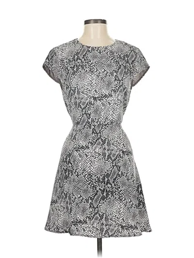 Pre-owned Babaton Cocktail Dress In Gray