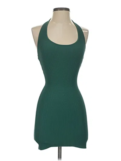 Pre-owned Babaton Cocktail Dress In Green
