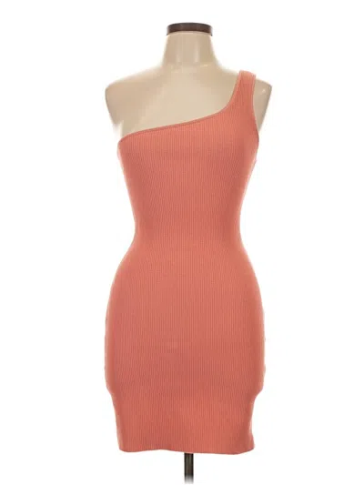 Pre-owned Babaton Cocktail Dress In Orange