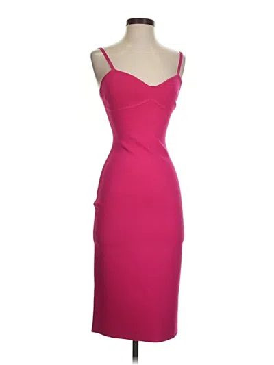 Pre-owned Babaton Cocktail Dress In Pink