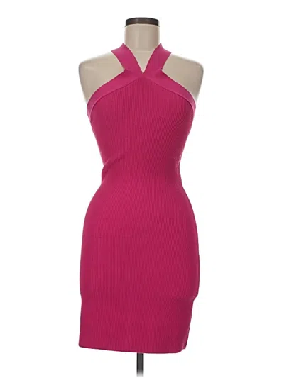 Pre-owned Babaton Cocktail Dress In Pink