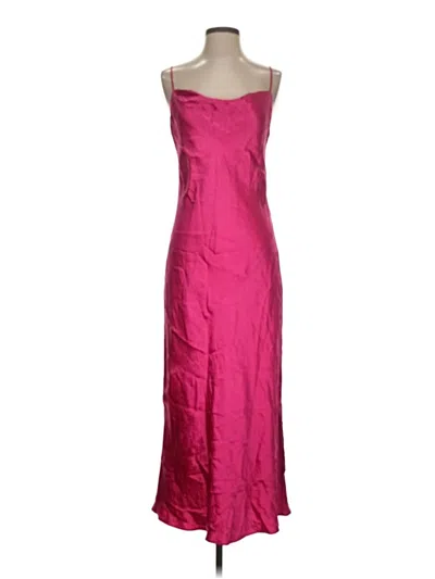 Pre-owned Babaton Cocktail Dress In Pink